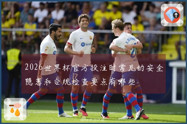 2026世界杯官方投注时常见的安全隐患和合规检查要点有哪些